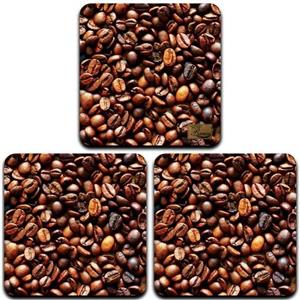 زیر لیوانی چوبی رنس مدل C3-42054 بسته 3 عددی