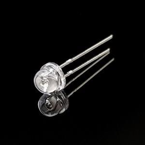 ال ای دی کلاهی سفید آفتابی  چیپ بزرگ (LED 5mm)