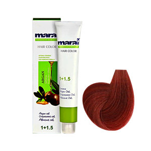 رنگ مو مارال سری قرمز مدل اناری شماره 4.66