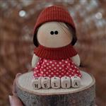 عروسک روسی با پایه چوبی با اسم هلیا قابل سفارش در رنگهای مختلف وبه اسم عزیزانتون