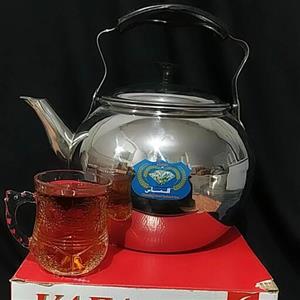 کتری استیل 6 لیتری خمره ای