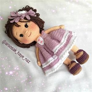 عروسک بافتنی  دختر  ناز دوست داشتنی