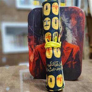 جامدادی رولی پارچه ای مخمل فانتزی