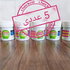 کود اسید هیومیک قوطی بزرگ کیمیا کود گواشیر کرمان بسته ی 5 عددی