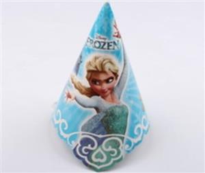 کلاه تولد مدل فروزن بسته 6 تایی