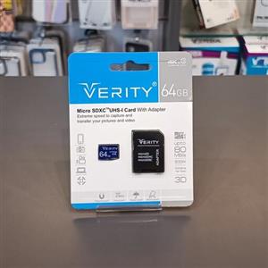 مموری کارت 64 گیگ وریتی