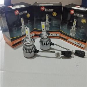 هدلایت ms2 پایه H7 بسته دو عددی رنگ سفید h7