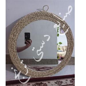 آینه مدل حصیری قطر 25