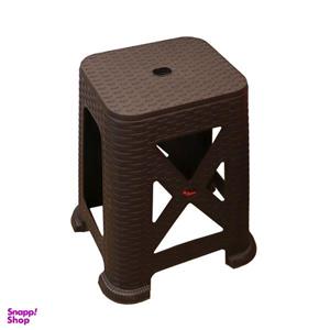 چهارپایه سامکو مدل حصیر بافت کد YPB-867-45CM