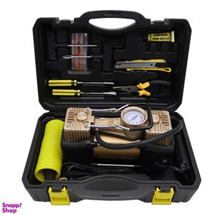 کمپرسور هوا فندکی مدل گوریلا کد YP-FN-014 مجموعه 14 عددی