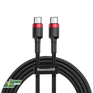 کابل شارژ دو سر Type-C باسئوس مدل CATKLF-G91 طول 1 متر