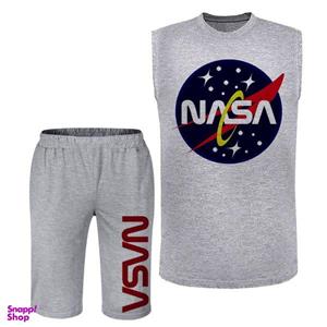 ست تاپ و شلوارک مردانه مدل nasa A15