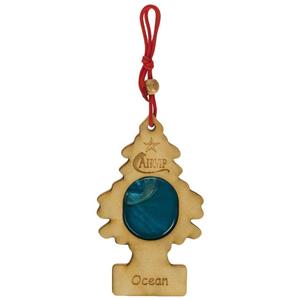 خوشبو کننده خودرو ایرویپ مدل درخت چوبی با رایحه Ocean Airvip Car Freshener 