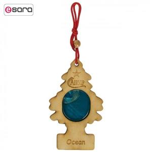 خوشبو کننده خودرو ایرویپ مدل درخت چوبی با رایحه Ocean Airvip Car Freshener 