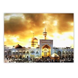 تابلو شاسی مدل حرم امام رضا علیه السلام سایز 10 در 14 کد 67