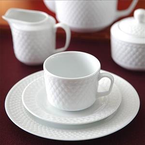 سرویس چینی زرین رادیانس سفید (درجه یک) 12 نفره 102 پارچه - ارسال بصورت پسکرایه