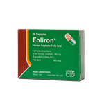 Razak Foliron (Ferrous Sulfate+Folic Acid) 30 Caps