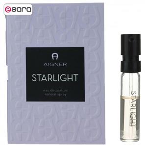 تستر ادو پرفیوم زنانه اگنر مدل Starlight حجم 1.5 میلی لیتر Aigner Starlight Tester Eau De Parfum For Women 1.5ml