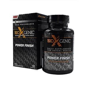 کپسول پاور فینیش بایوکس ژنیک 60 عددی Biox Genic Power Finish Cap 