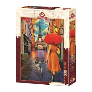 پازل 500 تکه آرت پازل مدل The Friendship Under The Rain كد 5089