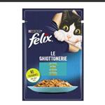 پوچ گربه فلیکس با طعم ماهی تن در ژله Felix Appetizing pieces Tuna in Jelly