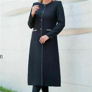 مانتو تک و مجلسی جنس پارچه پرادا پلاس اعلا سایز بندی 42تا54