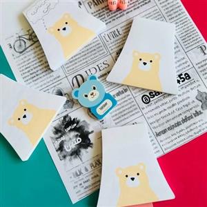 پست ایت 50برگ خرس زرد