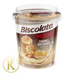 بیسکوئیت لیوانی بیسکولاتا با طعم کارامل ماکیاتو 125 گرم biscolata mood