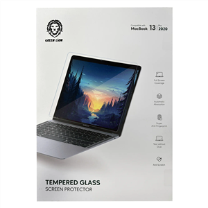 محافظ صفحه نمایش گرین مدل Tempered Glass برای مک بوک پرو ۱۳.۳ اینچ 