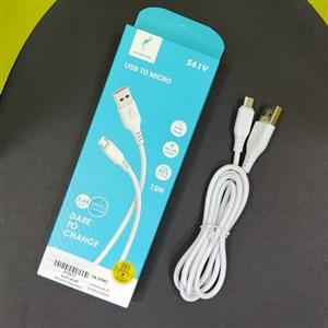 کابل شارژر اندروید ، 1 متری ،  مدل SkyDolphinS61V ، با سرعت 2.4 آمپر