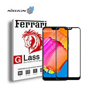 محافظ صفحه نمایش شیشه ای فراری مدل 6D Dual مناسب برای گوشی موبایل شیائومی Mi A2 Lite Ferrari 6D Dual Glass Screen Protector For Xiaomi Mi A2 Lite