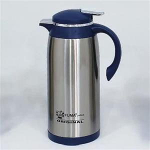 فلاسک شیشه دار  1.9 لیتر  فوما رنگ آبی