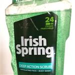 ژل شستشوی بدن اسکراب دار آیریش اسپرینگ حجم532میل Irish Spring DeepAction body wash