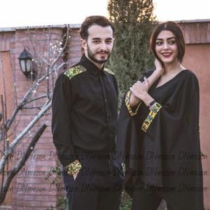 ست لباس زن و مرد مجلسی DN مدل میرا