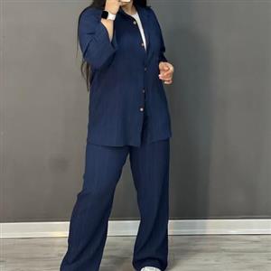 ست مانتو و شلوار کراش