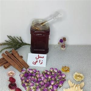 عسل طبیعی زاغی عسل زاغی عسل اصل(نیم کیلوئی)