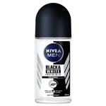 مام رول ضد تعریق مردانه نیوا اینویزیبل بلک اند وایت اورجینال Nivea Invisible Original Black and White Roll On Deodorant