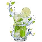 استیکر دیواری صالسو آرت طرح mojito a.z