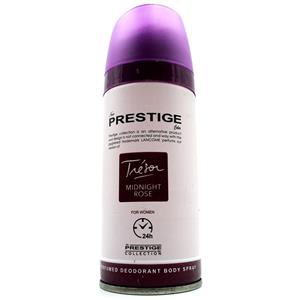اسپری خوشبو کننده بدن زنانه پرستیژ مدل Tresor Midnight Rose حجم 150 میلی لیتر
