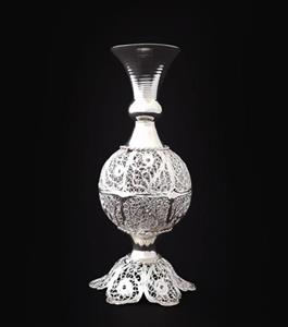 گلدان فانتزی شماره ۲ ملیله کاری