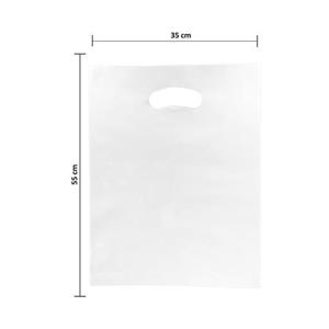 نایلون دسته دار سایز 55x35 بسته 42 عددی