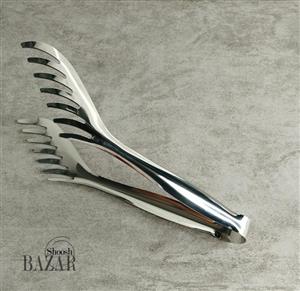 انبر سالاد چنگکی استیل چین 