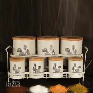 سرویس پاسماوری درب چوبی بی وی کی طرح fancy (4رنگ)