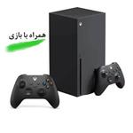 خرید ایکس باکس سری ایکس با دو دسته همراه با بازی|قیمت xbox series x دودسته با بازی