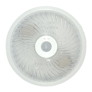 چراغ سنسوردار سقفی دو سرپیچ پلاستیکی LED4M ABS