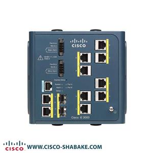 سوئیچ صنعتی سیسکو IE-3000-8TC-E