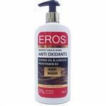 ماسک موهای رنگ شده و آسیب دیده ایروس حاوی روغن جوجوبا و پرو ویتامین B3 حجم 500 میل  Eros Protect Hair & Shine Anti Oxidant Hair Mask-500ML