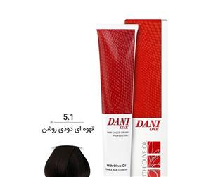 رنگ مو دنی وان قهوه ای دودی روشن ( شماره 5/1 دودی )