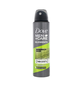 اسپری ضد تعریق مردانه داو DOVE مدل ELEMENTS مینرال سیج 150ml