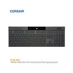 کیبورد بی سیم مکانیکال کورسیر K100 AIR – CHERRY MX Ultra Low Profile Tactile